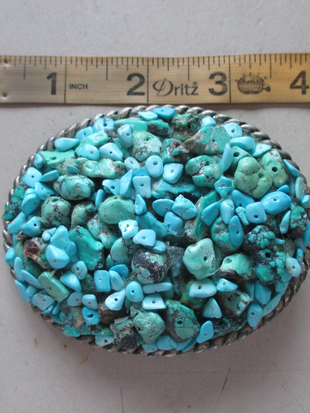 Turquoise Belt Buckle